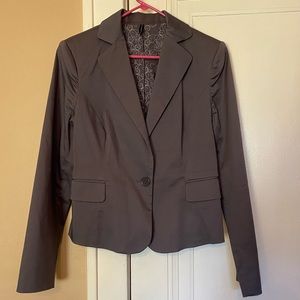 EUC NAF NAF Blazer, color Gray. European size 44 (US 10)